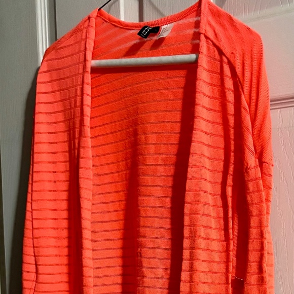 Orange Lightweight Cardigan - Picture 1 of 3